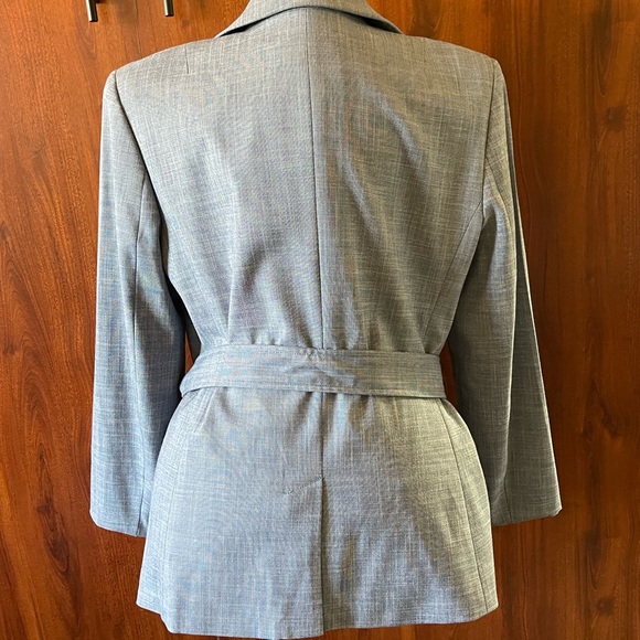 Banana Republic - Gorgeous Chambray blue jacket sz 14 - Picture 3 of 4